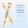 Dual-Head Women's Electric Epilator & Pubic Hair Trimmer