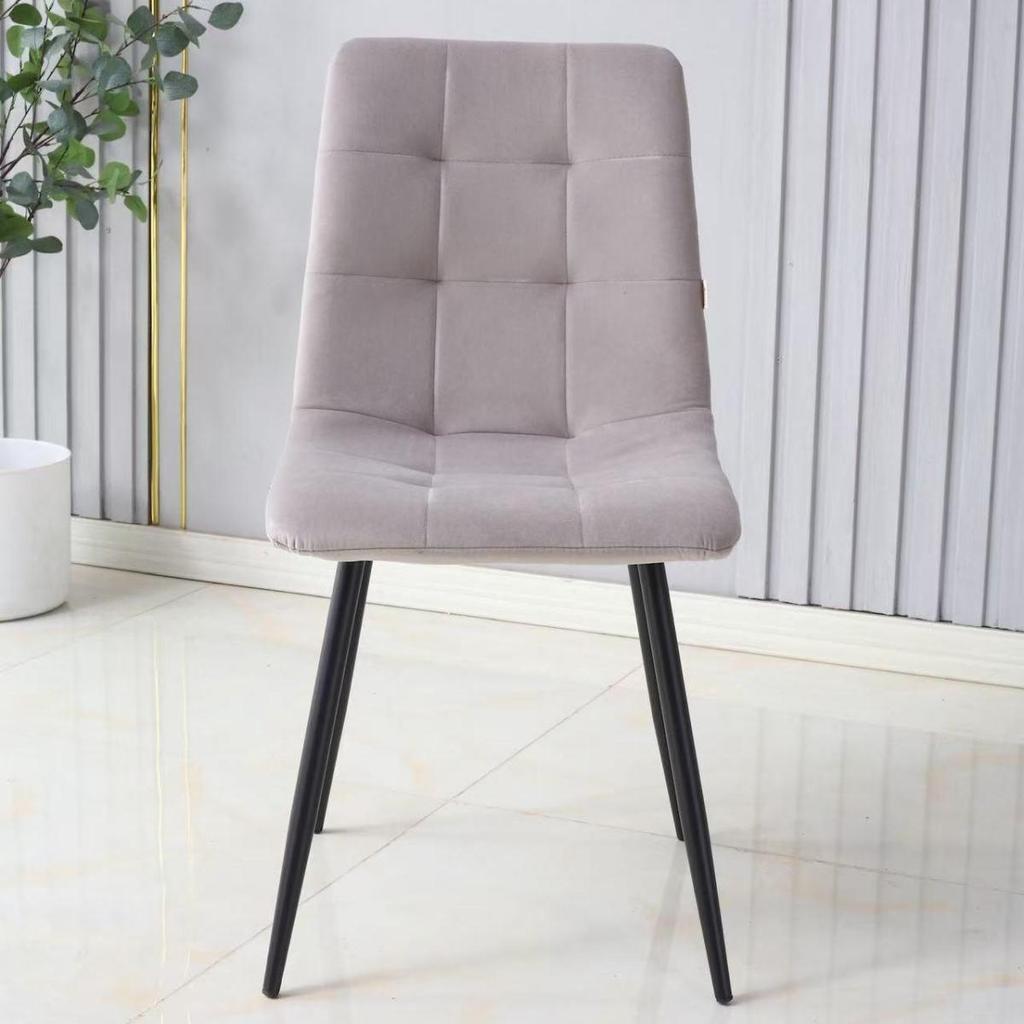 Modern Velvet Dining Armchair for Home or Café