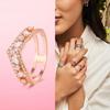 925 Silver Stackable Infinite Heart Daisy Flower Ring for Women Original Silver 925 Rings Brand Jewelry Gift