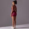 Solid Color One-piece Aerial Beauty Yoga Suit Seamless Breathable One-piece Yoga Suit