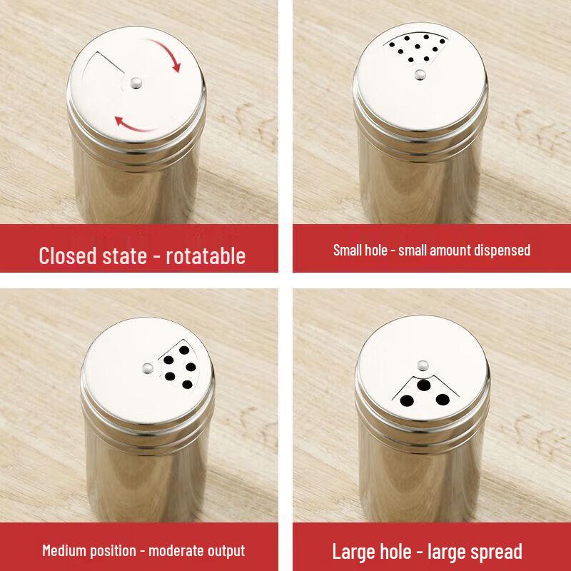 Stainless Steel Rotary Spice Shaker