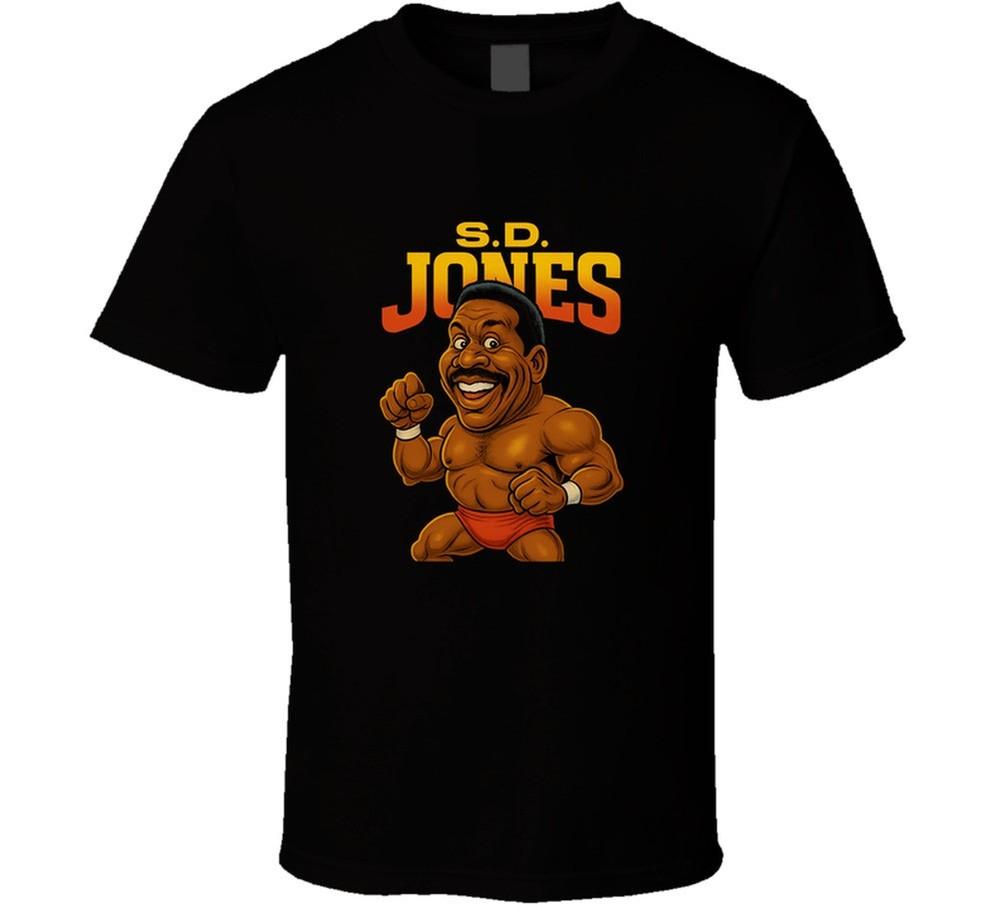 Special Delivery Sd Jones Retro Wrestling Legend Caricature T Shirt Unisex T-Shirt S
