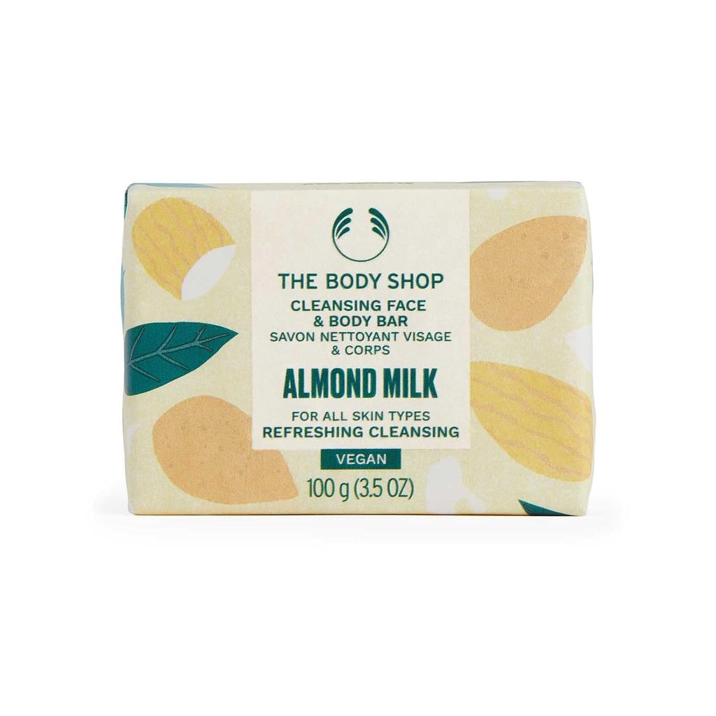Body Shop Soap AM Standard Weight 100g (Scent Almond Milk) Genuine Product