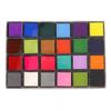 Ink Pad 24 Shades DIY Production Clear Details Strong Coverage Washable Stamp Ink Pad for Kids