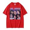 Dr Trinity Santos Vintage Girl Dinner T Shirts Unisexs Clothing Fashion Vintage Classic Tshirt Summer High Quality Loose T Shirt