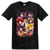 Kanon Anime T Shirt Colorful Character Group Lightning Graphic Retro Art Tee