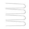 4 Pcs U Shaped Nail Tent Ground Staple High Hardness Stainless Steel Garden Pegs Securing Lawn Supplies