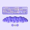 Bequeme Memory-Foam Handgelenkauflage Mauspad mit rutschfester PU-Oberfläche für Desktop-Büro