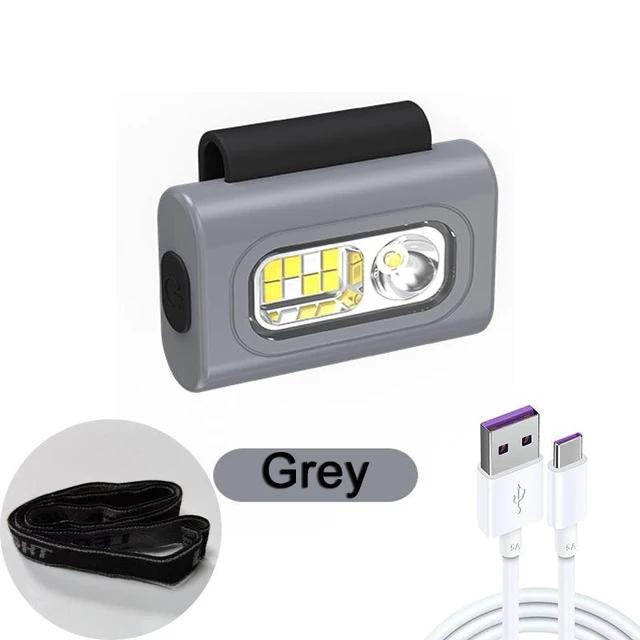 

Portable Multifunctional LED Headlight USB Rechargeable Cap Clip Headlamp Outdoor Night Running Fishing Camping Lamp