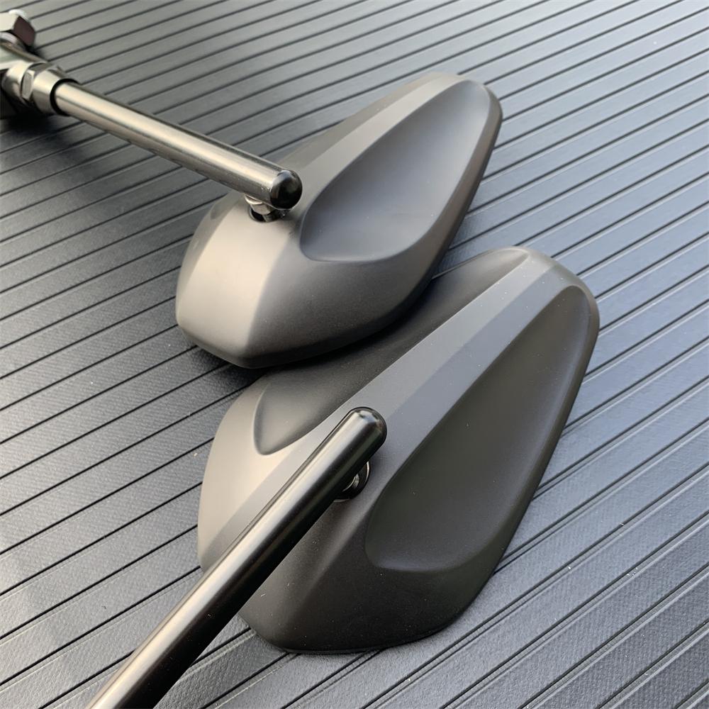 Black Cafe Racer Retro Motorcycle Modified Coffee Climb High Quality Rearview Mirror For CB400 CB500 CB600 CB900