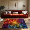 Boho Area Rug Abstract Modern Carpet Living Room Floor Mat Non Slip Home Decor Indoor Outdoor Accent Rug Washable Soft Plush Rug