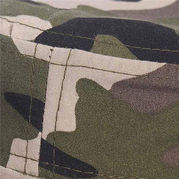 Outdoor Couple Camouflage Flat-Top Duck Tongue Cap Outdoor Sports Students Training Military Cap
