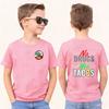 2026 Soccer Part Supplies Kids T-Shirt Houston 2026 Host City Soccer Design Polyester Short Sleeve Casual Top Sports Shirt for Boys