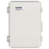 Outdoor Electrical Junction Box, 11.81 x 7.87 x 7.08 in, ABS Plastic Electrical Enclosure Box with Hinged Cover Stainless Steel Latch, IP67 Dustproof
