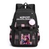 Cartoon Anime Printed Backpack College Wind Ins Trend Large Capacity Student School Bag