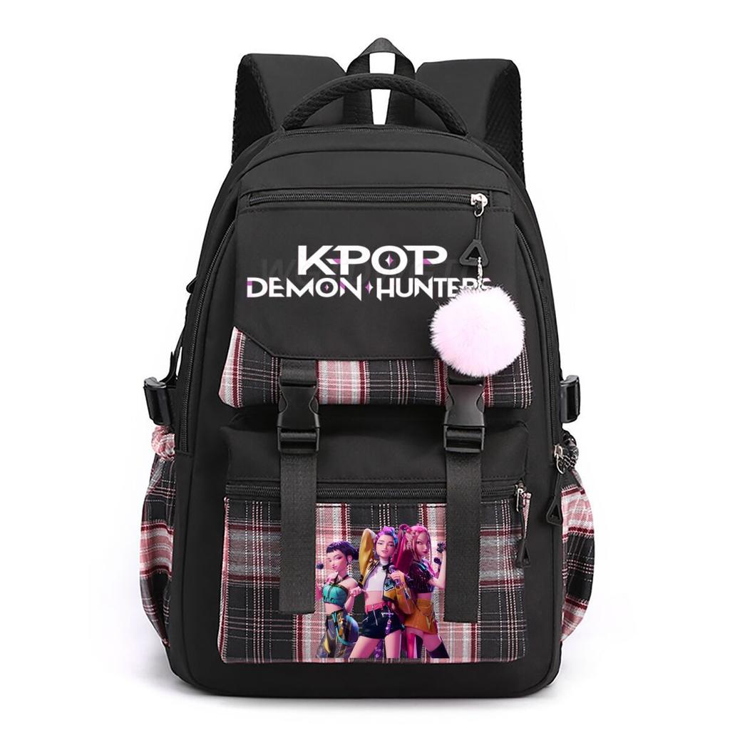 Cartoon Anime Printed Backpack College Wind Ins Trend Large Capacity Student School Bag