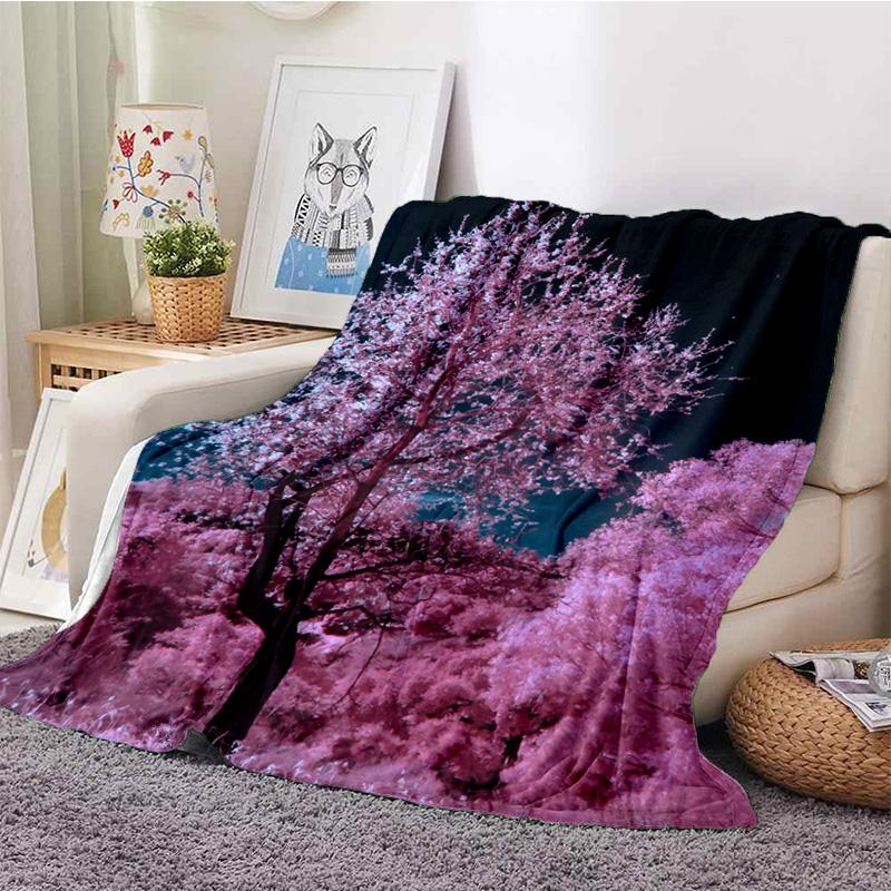 Floral Flowers Branches Sakura Blooms Cherry Blossoms Spring Time Photo Flannel Blanket for twin bed living room bedroom sofa beach Camping Cold Cinema Travel Air-Conditioned Room car throw blankets l Floral Flowers Branches Sakura Blooms Cherry Blossoms Spring Time Photo Flannel Blanket for twin bed living room bedroom sofa beach Camping Cold Cinema Travel Air-Conditioned Room car throw blankets l