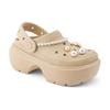 Crocs Versatile Casual Comfortable Clogs Women Footwear Beige 210271-2Y2