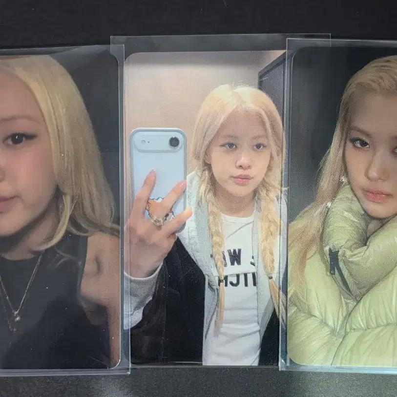 BLACKPINK Official Bonus O) Rosé One Year of Rosé Tokyo, Japan JP Pop-Up Popup Official Rare BP Blackpink Photocard Photocard