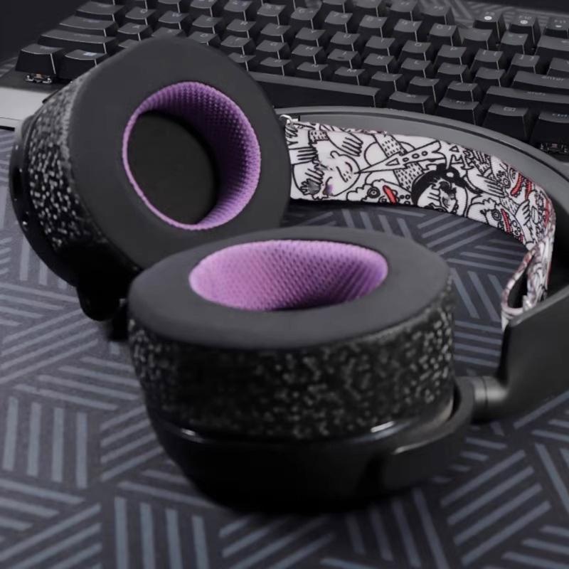 Easy Installation Ear Pad Compatible for Arctis 1/3/5/7/9Pro Headphone Comfortable and Durability Earpads Ear Cushions