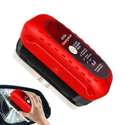 Car Glass Glossy Powerful Car Windshield Cleaner Brush Oil Film Remover Brush Car Window Glass Cleaning Brush