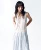 INSILENCE WOMEN Vintage Textured Dress White