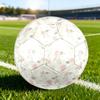 1pc Floral Watercolor Size 5 Soccer Ball Professional Match Training Football Indoor &Outdoor Sports Ball Lightweight Durable C65161