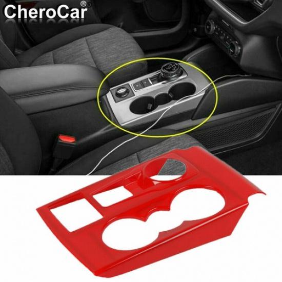 Gear Shift Panel Cover Decor Center Console Trim for Bronco Sport -2025 Red