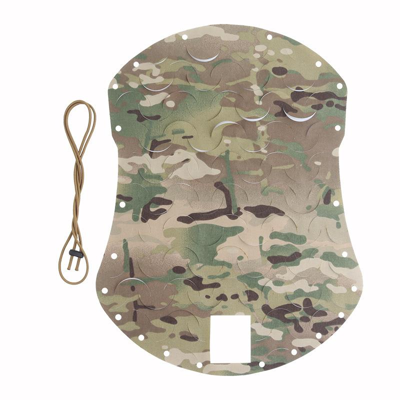 Taktische Laser-Cut Blatt-Tarnung Helmüberzug für BJ PJ MH Helm Outdoor Jagdtraining Cosplay Zubehör