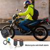 Diebstahlsicherheitsalarmsystem 120dB 12V Motorradalarmsystem Vibrationsalarm Doppelfunktion Drahtlose Fernbedienung