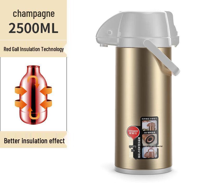 Naijiang Large Capacity Press-Type Thermos Bottle