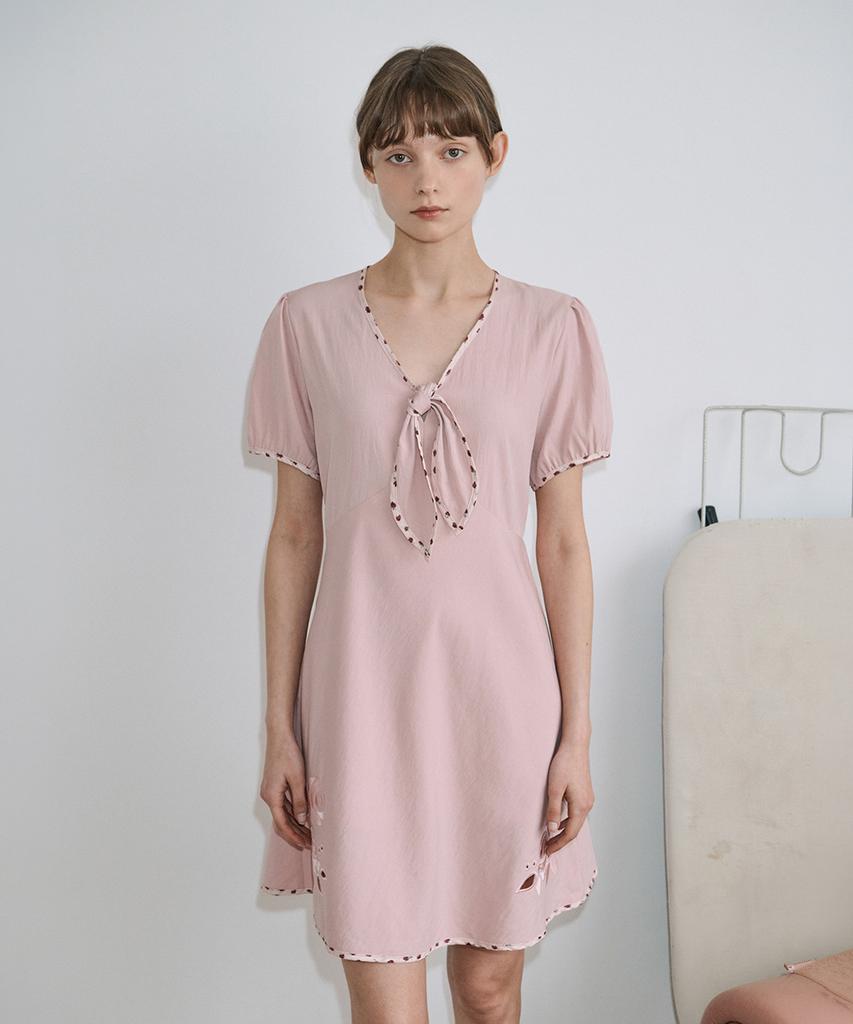 Sinun Rose Garden Ribbon One-Piece (Rose)