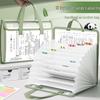 Accordion File Bag for Students: Test Paper and Subject Classification Storage Album