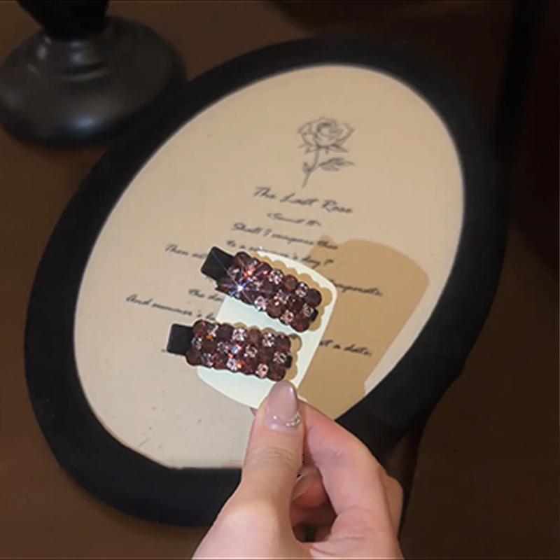 Koreanischer Dongdaemun Strass Luxus Haarclip