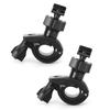 2Pcs 360 Degrees Rotating Car DVR Holder Driving Recorder Mount Bicycle Handle BracketF Head