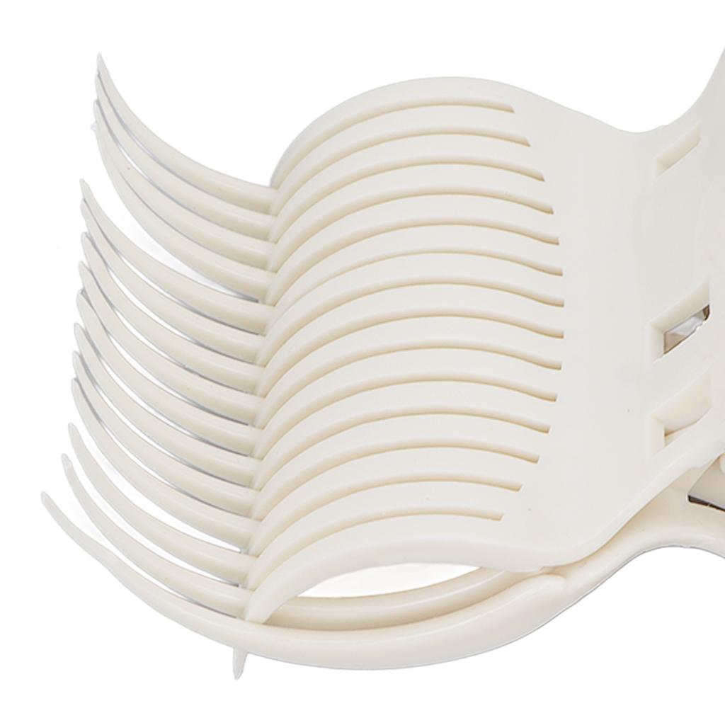 12 stücke Heißer Roller Clip Ersatz Haar Curler Roller Klaue Clips für Haar Abschnitting Styling Weiß