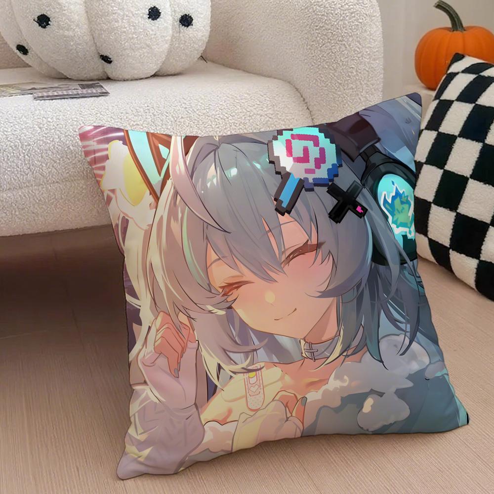 Fashion Animated AAether Gazer ICONS Cushion Cover Throw Pillow Cover Hidden Button Durable Polyester Chair Cushion