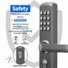 MUTEX Mechanical Keyless Lock MX230G with Keypad Mechanical Key Both Internal and High Japanese Instruction Manual Included & Entry, External,
