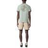 STONE ISLAND Logo Slim Fit Tričko s kulatým výstřihem Pánské Topy Šalvějově zelená K1S152100020S0080-V0055