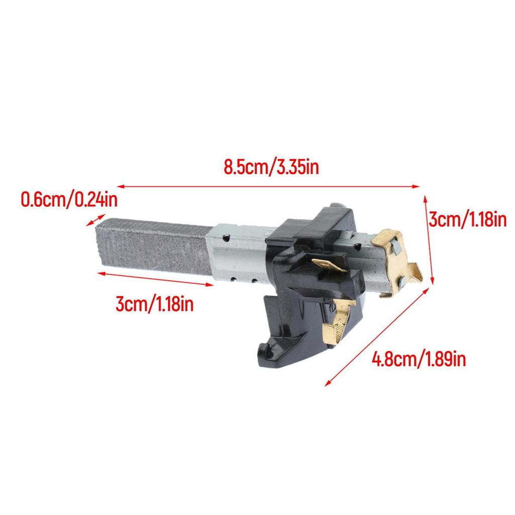 2 Pieces Carbon Brushes Dryer, Electric Motor,
