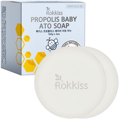 Rokkiss Propolis Baby Ato Soap 100g 2