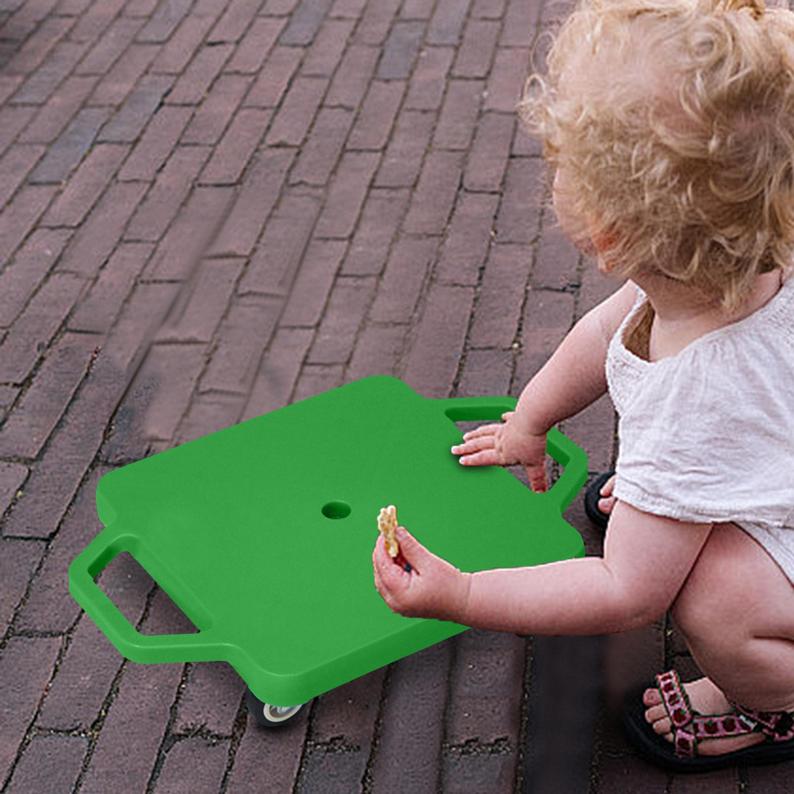 

Самокат для дома с ручками, самокаты для сидения, тренажеры, балансировочная доска для детей, домашние малыши зелёный