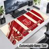 Custom Name Text Mouse Pad Hull KR Personalized Desk Pad For Work And Gaming