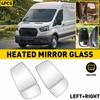 Left+Right Side Mirror Tow Upper+Lower Glass Fit 15-22 Transit Ford 150 250 350
