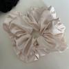 Fashion Extra Large Satins Hair Ties  Oversize Hair Band Hair Scrunchie Ponytail Holders Elastic Hair Accessories