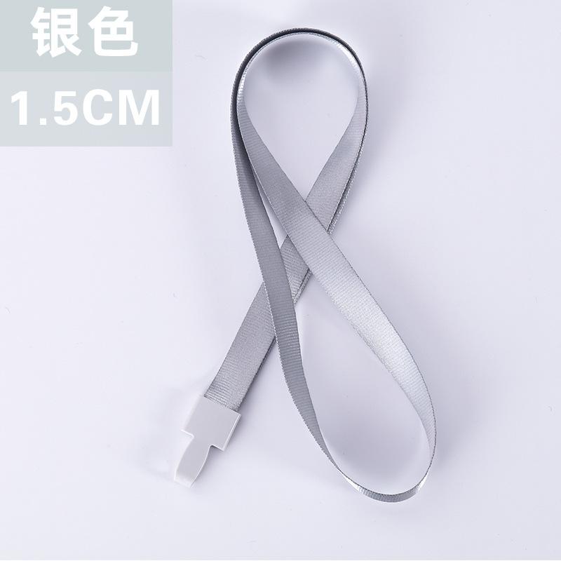 

50pcs ID Card Holder Lanyard Badge Holder Name Identification Sleeve Dual Clear Business Exhibit Office school strap Neck Hang