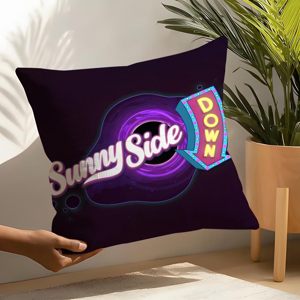 

Anime Sunny Side Down Pillow Case Home Living Room Decoration Linen Pillow Cases Cushion Cover 30X30cm