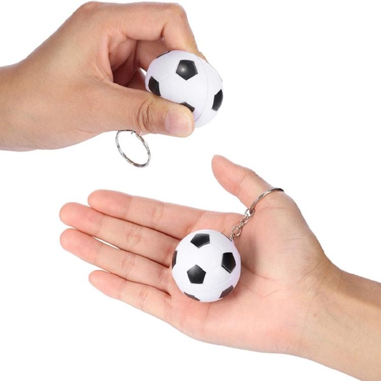 Trendy Basketball Keychains Stylish PU Sponge Pendant Keyrings Supplies for Party Favor and Sports Lovers Daily Use