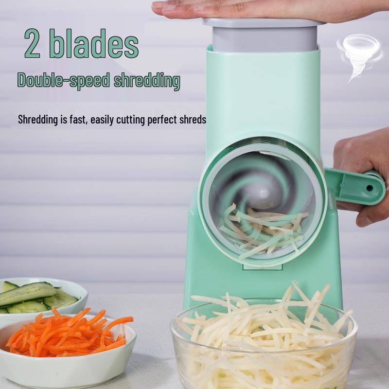 Multifunctional Hand-Cranked Vegetable Slicer & Grater 2025 Model
