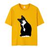 Women's T-shirt Art Cat 3D Printed Clothing Summer Round Neck Fashion Short Sleeve Elegant Casual Top Women's Clothing